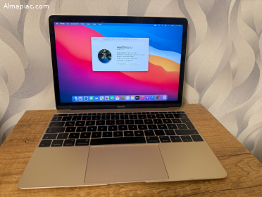 2015 MacBook 12" Gold, 256 SSD, 8GB RAM, Magyar billentyűzet