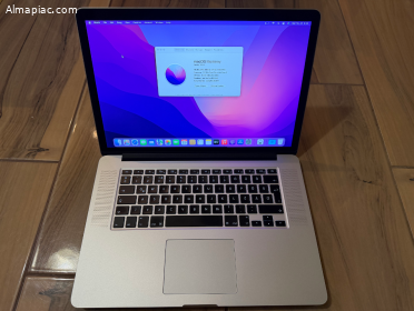 2015 MacBook Pro 15" Retina i7, 16GB 256 SSD, 100% akku, Bomba Áron