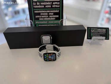 Apple Watch 5 44mm Nike Újszerű/1-3 hónap gar./Akku 100%/p4285