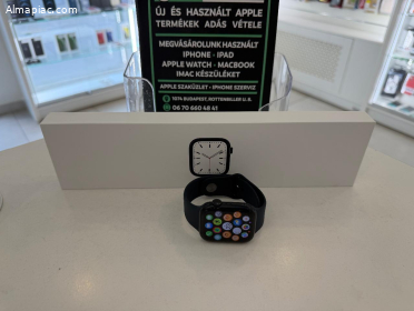 Apple Watch 7 45mm Megkímélt/1 hónap gar./Akku 81%/p4929