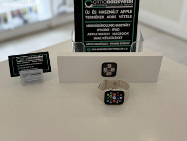 Apple Watch SE 2022 44mm Újszerű/2026.05.15.Apple Gar./Akku 100%p4342