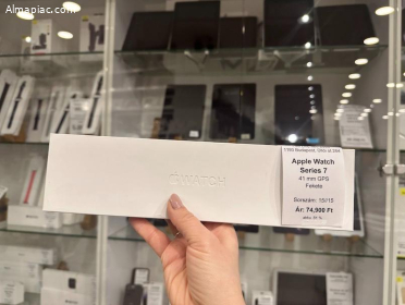 Apple Watch Series 7 41 mm fekete garanciával (15/15)