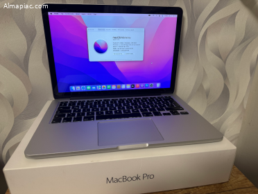 Eladó 2015 MacBook Pro 13" Retina i5, 8GB, 256 SSD Magyar billentyűzet