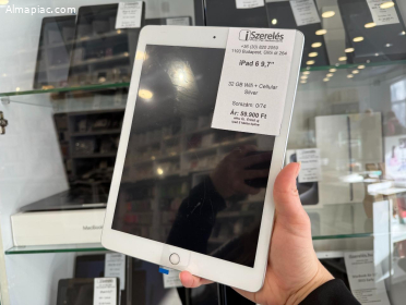iPad 6 32GB Wifi+Cellular Silver új akku, új érintő (0/74) iSzerelés