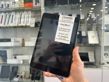 iPad Mini 2 16GB Wifi+Cellular új akku, új érintő fekete (0/32)