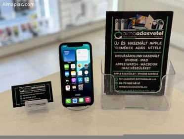 iPhone 11 64GB Független Használt/1 hónap gar./Akku 100%/p4332