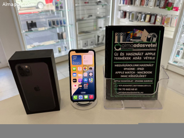 iPhone 11 Pro 256GB Független Használt/1-3 hónap gar./Akku 100%/p4438