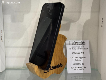 iPhone 12 128GB független fekete ÚJ AKKU | ÚJ KIJELZŐ | GARANCIA (82)