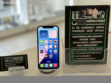 iPhone 12 128GB Vodafone Használt/1-3 hónap gar./Akku 100%/p4387