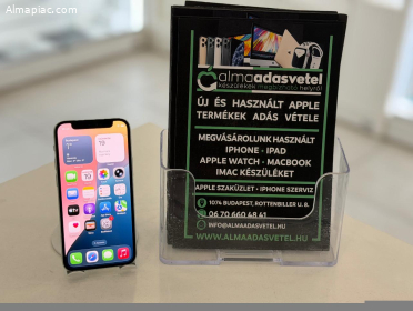 iPhone 12 Mini 64GB Független Megkímélt/1-3 hónap gar./Akku 100%/t10e