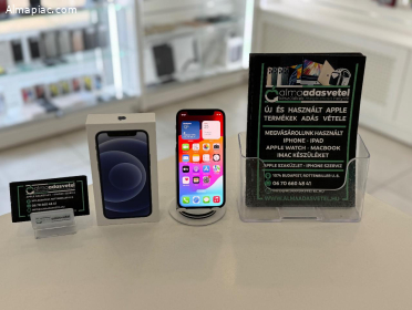 iPhone 12 Mini 64GB független Újszerű/1-3 hónap gar./Akku 88%/p4146