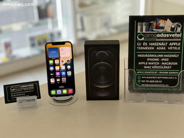 iPhone 12 Pro 256GB Független Újszerű/1-3 hónap gar./Akku 100%/p4384