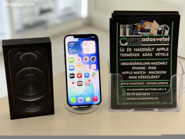 iPhone 12 Pro Max 256GB Független Megkímélt/1-3 hónap gar./Akku 83%/p4
