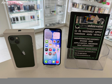 iPhone 13 128GB Független Megkímélt/1 hónap gar./Akku 100%/p4939