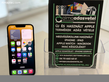 iPhone 13 128GB Független Zöld Hibátlan 1-3 hónap gar/Akku 90%/p4727