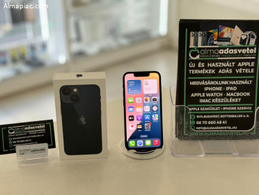 iPhone 13 Mini 128GB Független Újszerű/1 hónap gar./Akku 81%/p4388