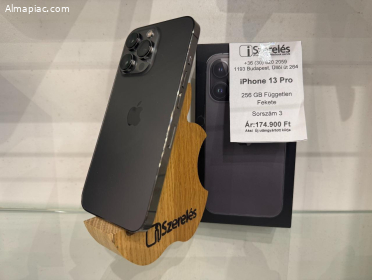 iPhone 13 Pro 256GB fekete ÚJ AKKUVAL (3) iSzerelés.hu