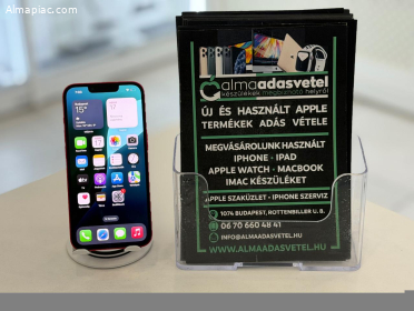 iPhone 14 128GB Független Használt/1-3 hónap gar./Akku 83%/p4574