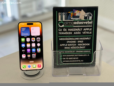 iPhone 14 Pro Max 128GB Független/1-3 hónap gar./Akku 86%/p4418