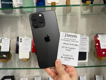 iPhone 14 Pro Max 256GB független fekete akku 87% (54)