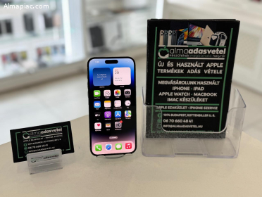 iPhone 14 Pro Max 512GB Független Újszerű/1-3 hónap gar./Akku 83%/p421