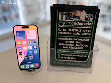 iPhone 15 Pro Független 256GB Megkímélt/1-3 hónap gar./Akku 87%/p4555
