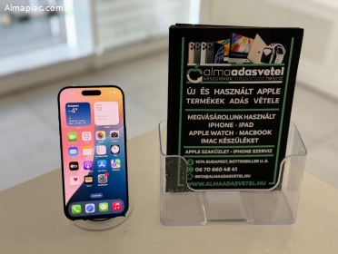iPhone 16 Pro 1TB Független Megkímélt/1 hónap gar./Akku 100%/p4670