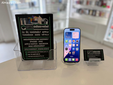 iPhone 16 Pro 256GB Függeten Újszerű/2027.10.20. Gar./Akku 98%/p4307
