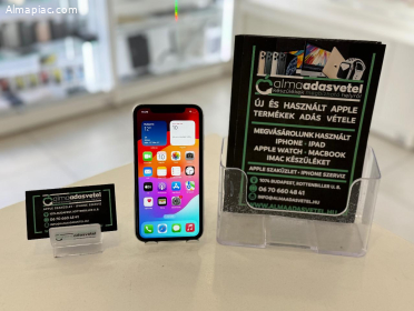 iPhone XR 128GB Független Újszerű/1 hónap gar./Akku 80%/p4191