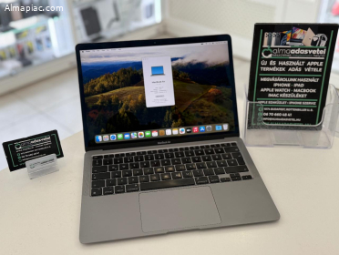 MacBook Air M1 13"/8GB/256ssd/1-3 hónap gar./1-3 hónap gar./Akku 84%/