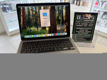 MacBook Air M1 8GB/256ssd/Újszerű/1-3 hónap gar./Akku 90%/p4690