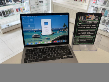 MacBook Air M1 8GB/256ssd/Újszerű/1 hónap gar./Akku 94%/EU Bill./p4907