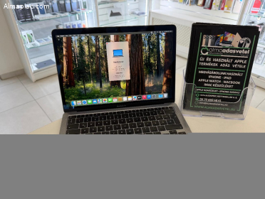 MacBook Air M1 Újszerű 8GB/256ssd/1 hónap gar./Akku 85%/p4760