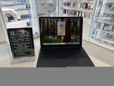 MacBook Air M3 13" 16GB/256ssd/Megkímélt/2026.01.13.Apple Gar./