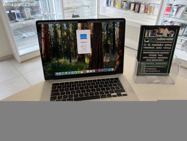 MacBook Air M3 15" 16GB/256ssd/Hibátlan/EU Bill./2026.07.19.Apple gar.
