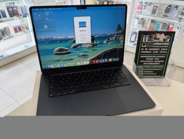 MacBook Air M3 15" 16GB/256ssd/Újszerű/1 hónap gar./Akku 100%/p4914