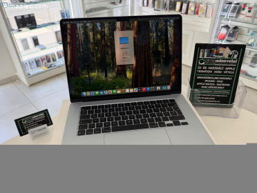 MacBook Air M4 15" Hibátlan 16GB/256ssd/2026.07.03.Apple Gar./Akku 100