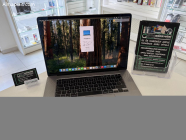 MacBook Pro 2019 16" Újszerű/16GB/512ssd/i9/Akku 85%/p4375