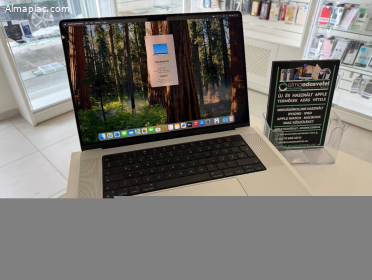 MacBook Pro M3 16" 18GB/512ssd/Hibátlan/1-3 hónap gar./Akku 96%/p4679